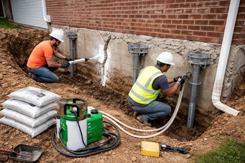 Structural Foundation Repair in Bolton, CT