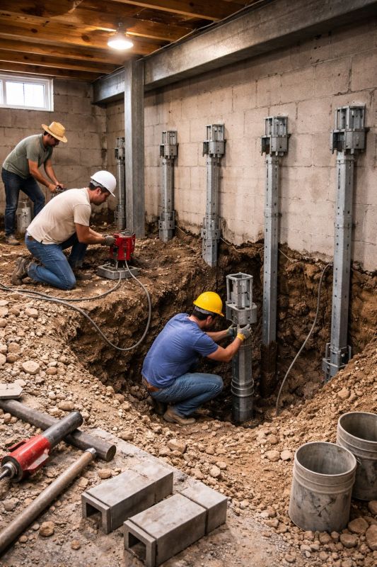 Structural Underpinning in West Hartford, CT